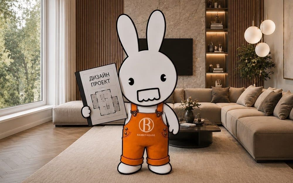 Заяц-мастер RABBITHOUSE: Ремонт по дизайн-проекту